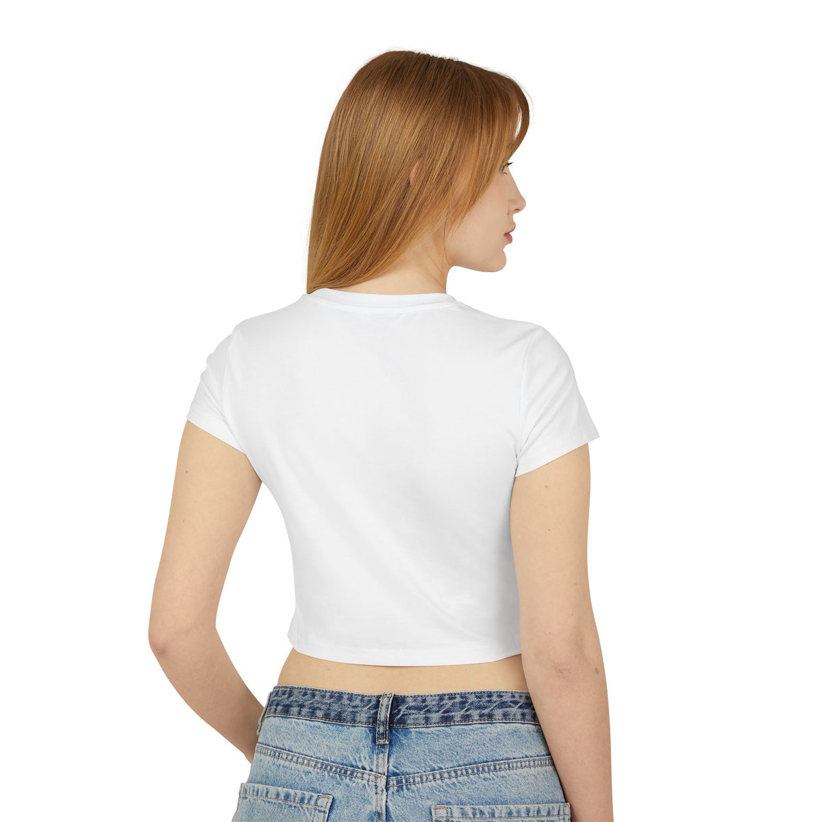 I Could Be Meaner Crop Top — Women's Sassy Graphic Baby Tee