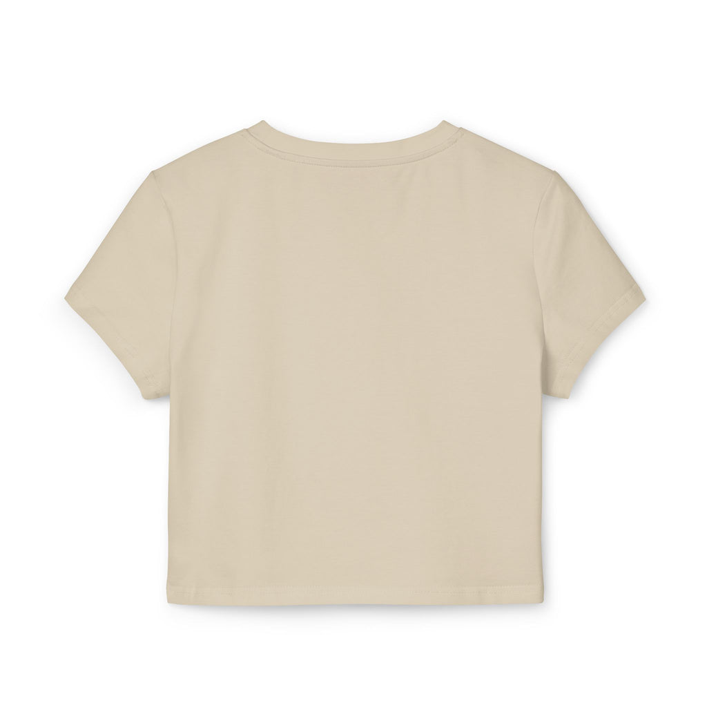 I Could Be Meaner Crop Top — Women's Sassy Graphic Baby Tee