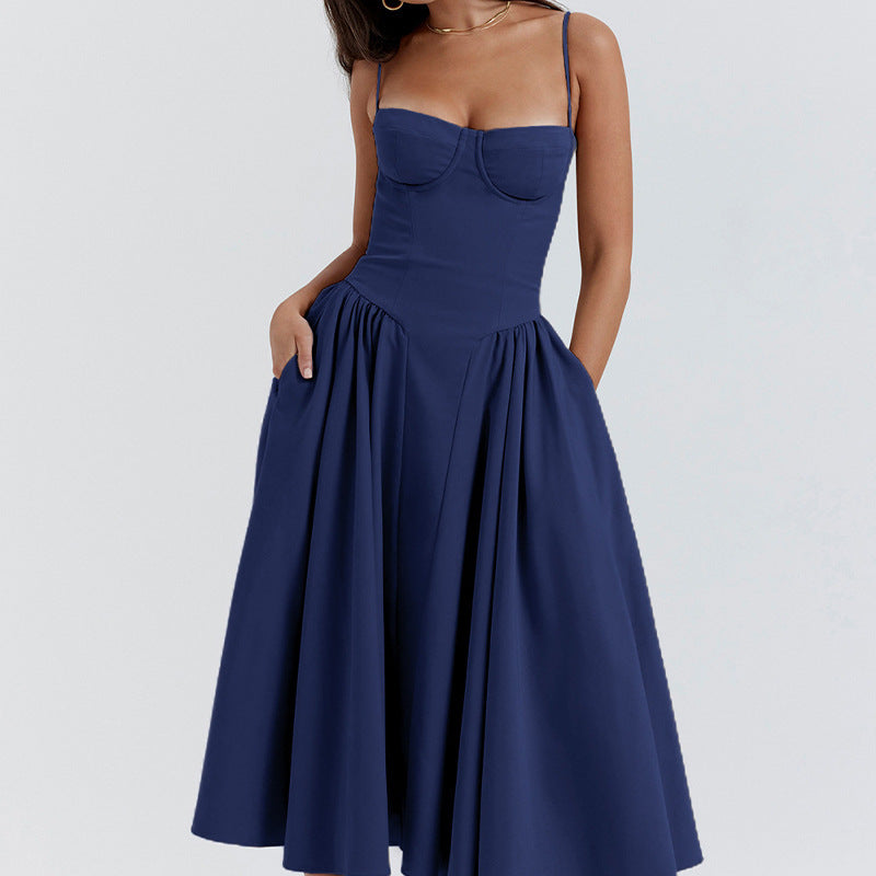 Spaghetti  Strap Dress for Women | Stylish Spring Wedding Guest Dress | Womenswear