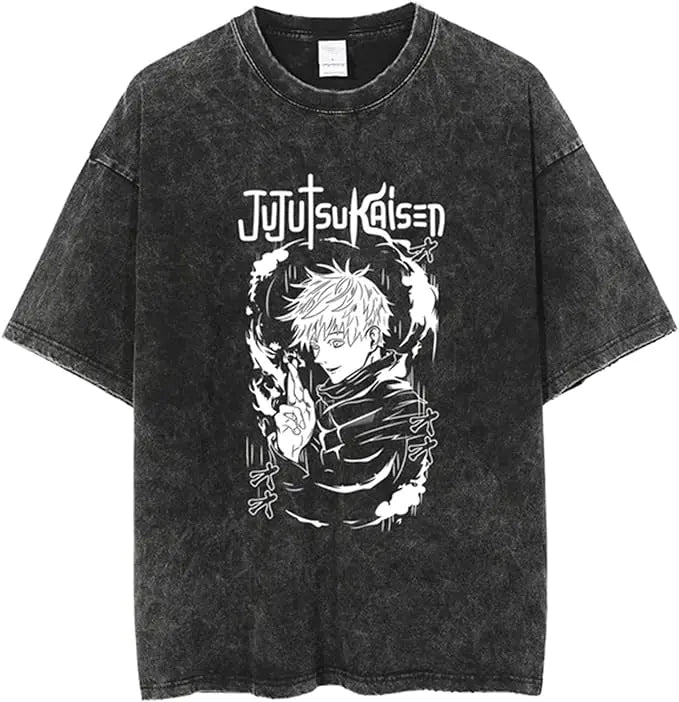 Vintage Washable T-Shirt - Streetwear Anime Graphic | Vintage Clothes
