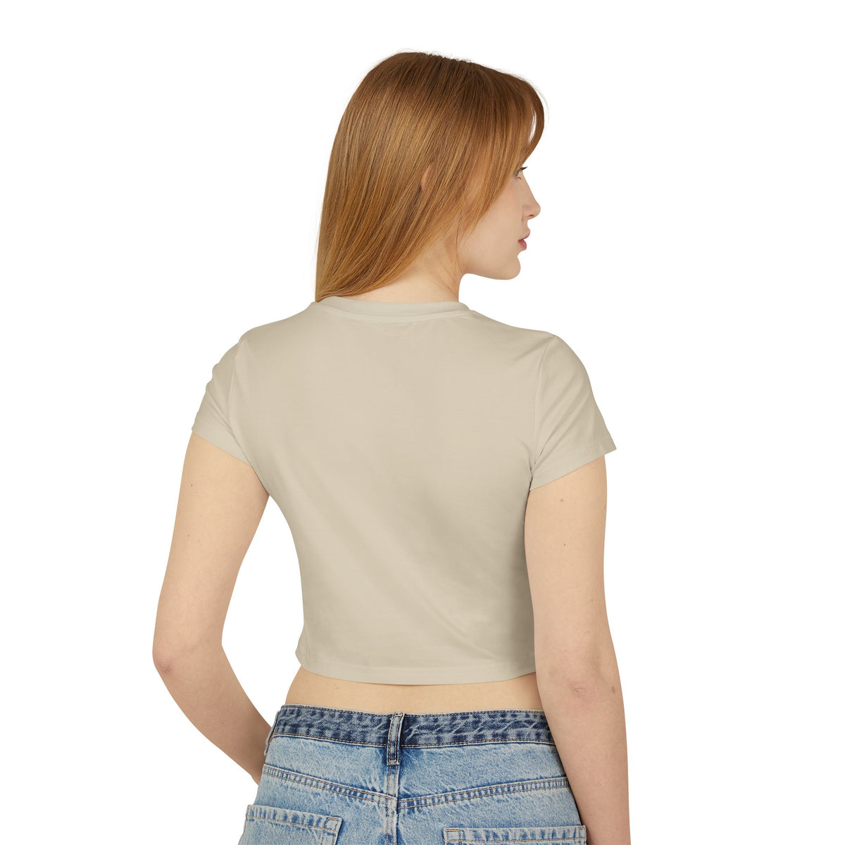 I Could Be Meaner Crop Top — Women's Sassy Graphic Baby Tee