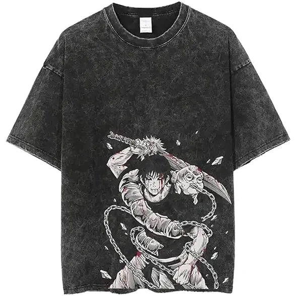 Vintage Washable T-Shirt - Streetwear Anime Graphic | Vintage Clothes