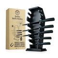 Coffin knife holder has 14 Magnets for 7 knives- Gothic Kitchen Decor and Goth Kitchen Accessories Gothic Knife Holder Halloween Knife Holder for Goth Kitchen Littlesy （Without Knives）