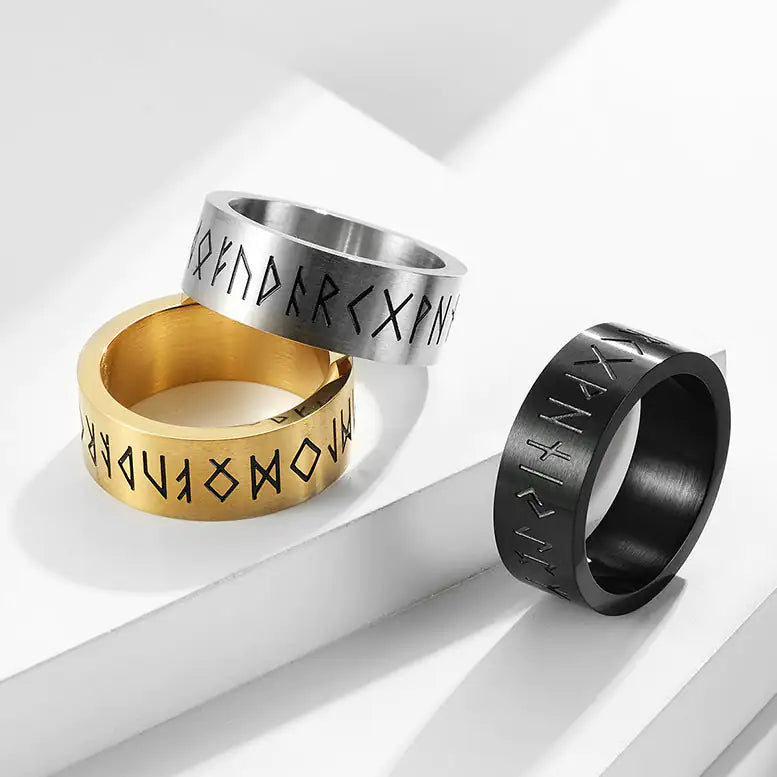 Titanium Steel Matte Brushed Ring Ring Men's And Women's Jewelry