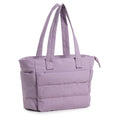Black puffy waterproof chic women's tote bags