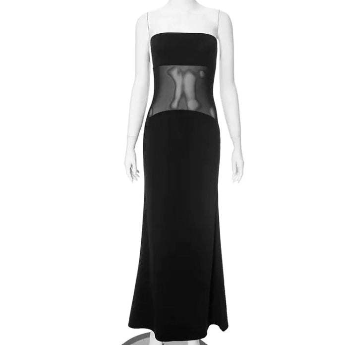 Graceful Glow Summer Tube Dress
