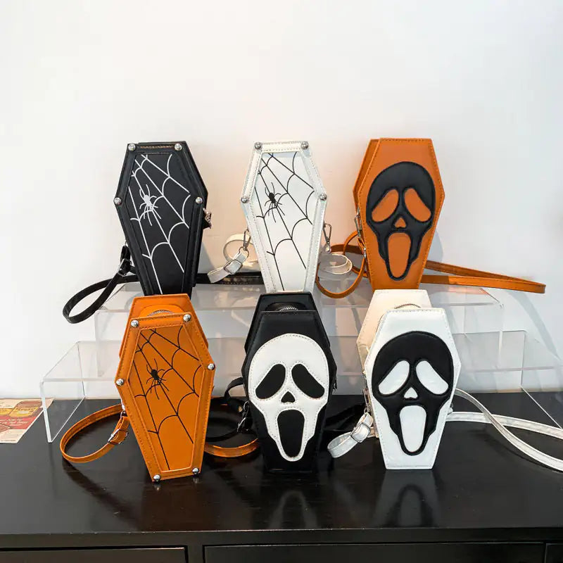 Scream Shoulder Bag | Gothic Messenger Crossbody | Bag For Women