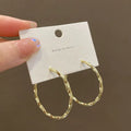 Irregular Metal Ear Rings