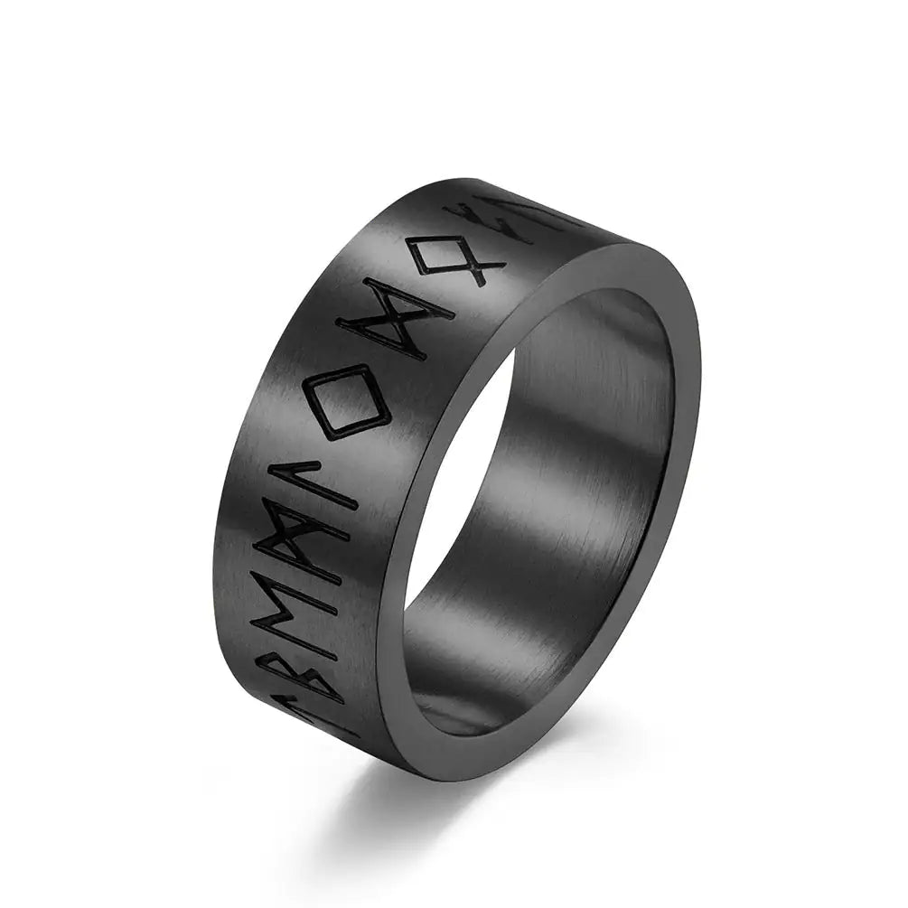 Titanium Steel Matte Brushed Ring Ring Men's And Women's Jewelry